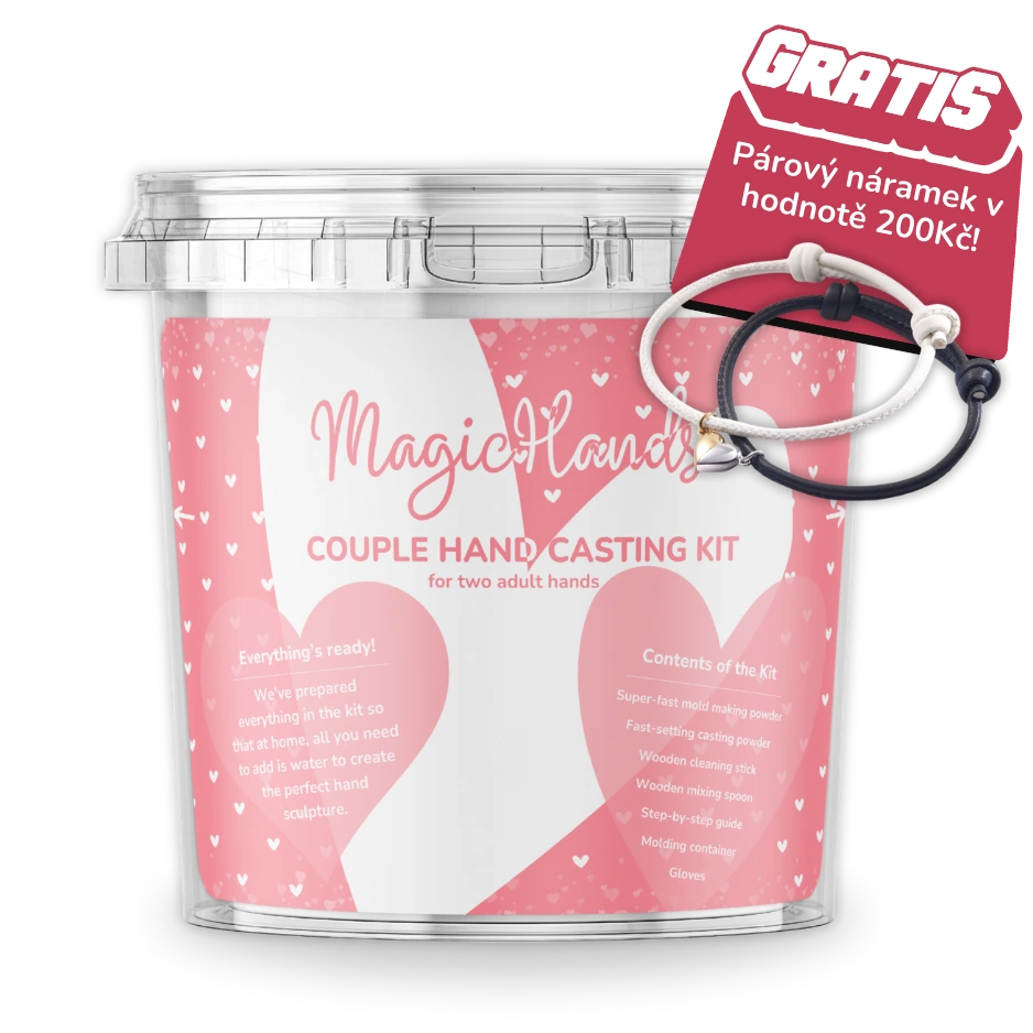 MagicHands. odlévací sada na ruce